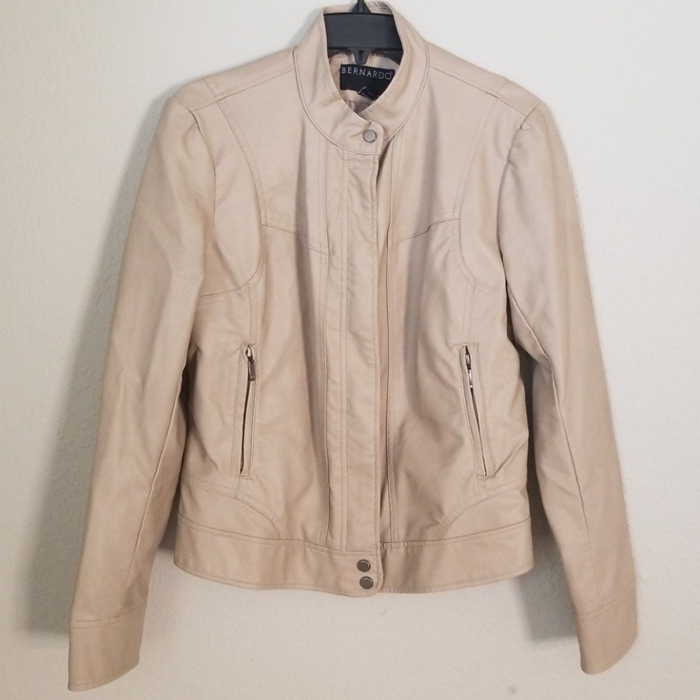 Bernardo Faux Leather Jacket